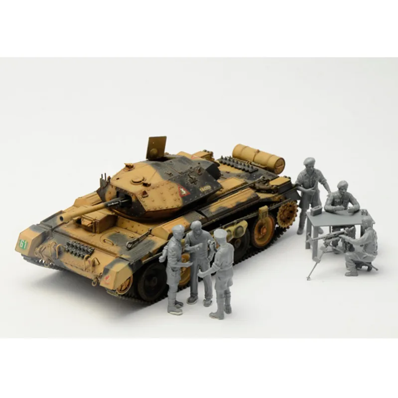 Product image 3: Italeri Crusader Mk. III with British Crew Tank 1:35