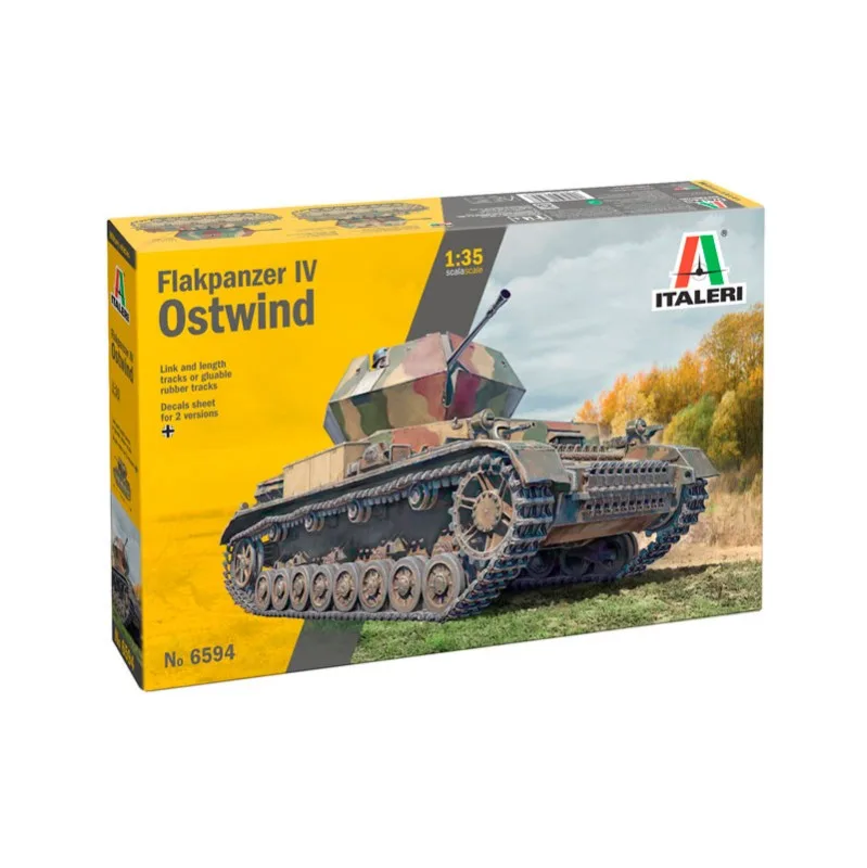 Imagen del producto 3: Italeri Tanque Flakpanzer IV Ostwind 1:35