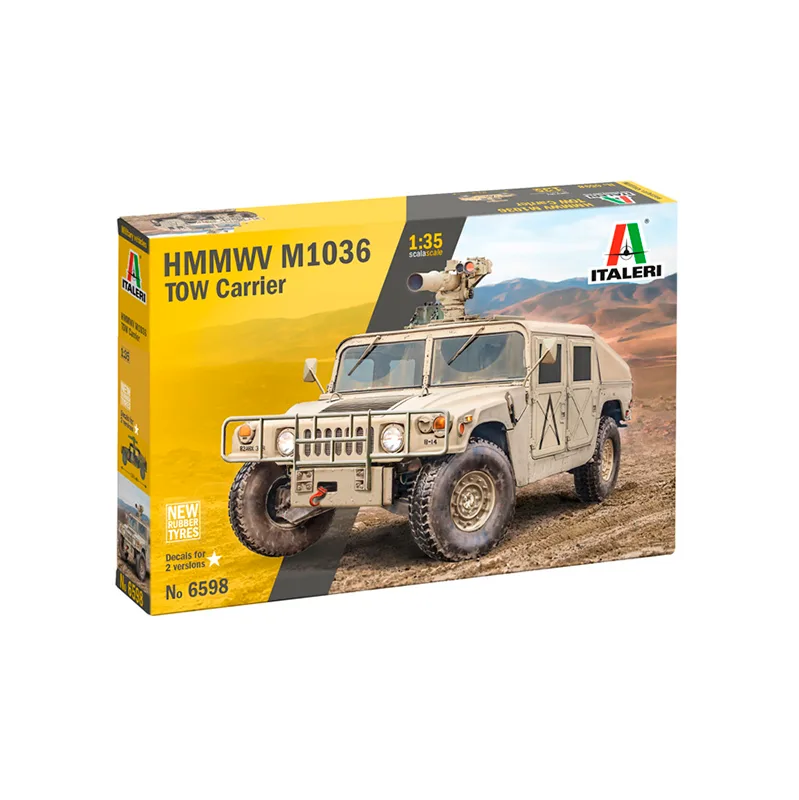 Product image 2: Italeri HMMWV M966 TOW Carrier Military Vehicle 1:35