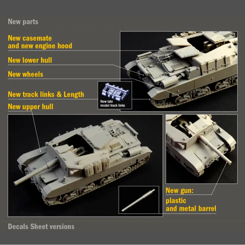 Product image 3: Italeri Semovente M43 Bassotto Tank 1:35