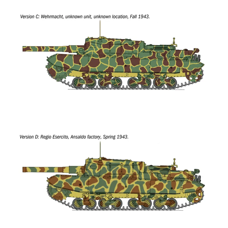 Product image 5: Italeri Semovente M43 Bassotto Tank 1:35