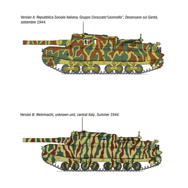 Product image 6: Italeri Semovente M43 Bassotto Tank 1:35