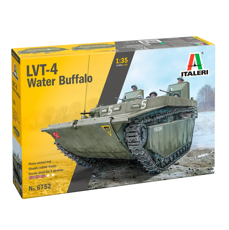 Imagen del producto 2: Italeri Tanque LVT-4 Water Buffalo (ETO) 1/35