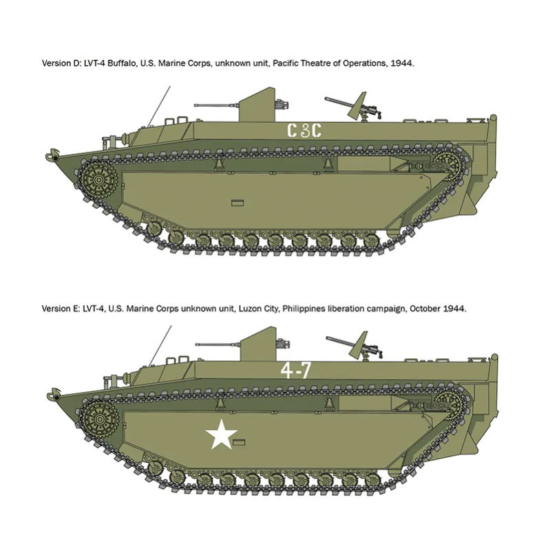 Imagen del producto 3: Italeri Tanque LVT-4 Water Buffalo (ETO) 1/35