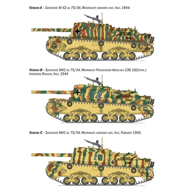 Immagine del prodotto 5: Italeri Carro armato Semovente M42 da 75/34 Upgraded Edition 1:35
