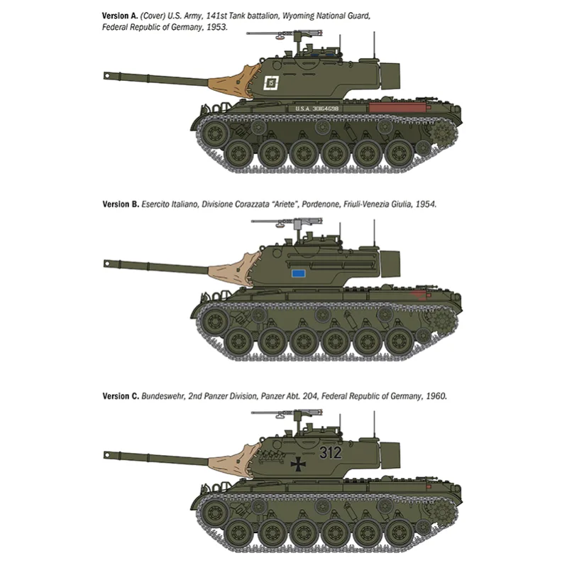 Product image 4: Italeri M-47 Patton 1:35