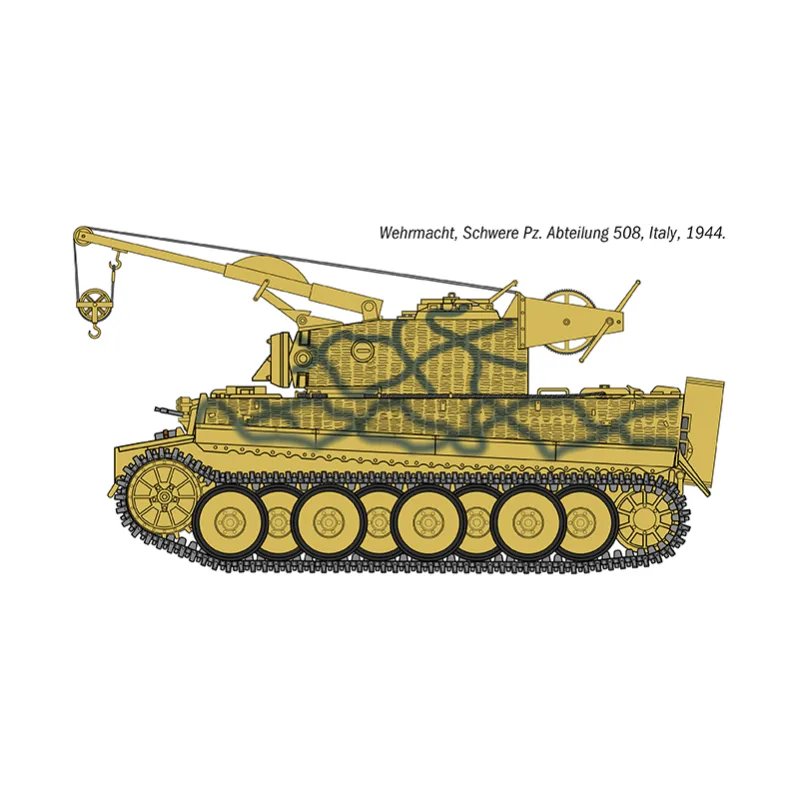 Immagine del prodotto 3: Italeri Carro armato Tiger Support Vehicle 1/35