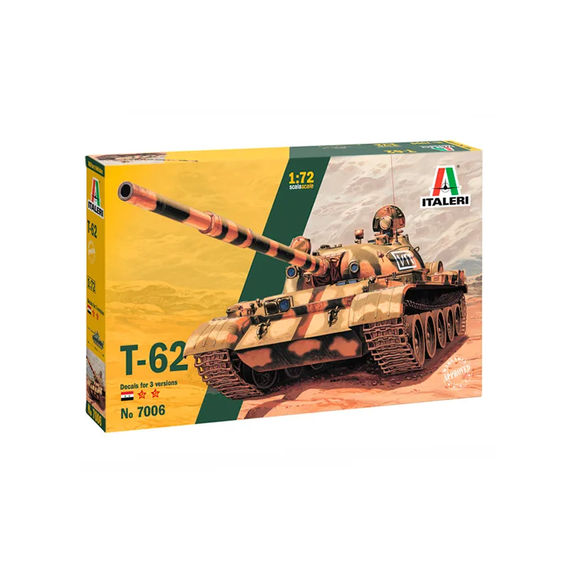 Imagen del producto 2: Italeri Tanque T-62 1:72