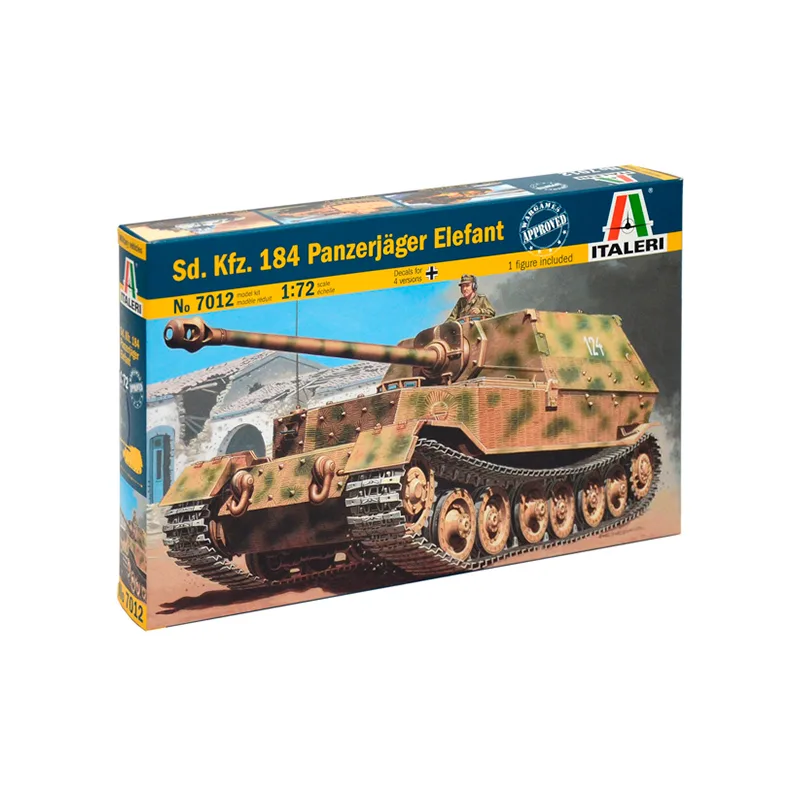 Product image 2: Italeri Sd. Kfz. 184 Panzerjäger Elefant 1:72