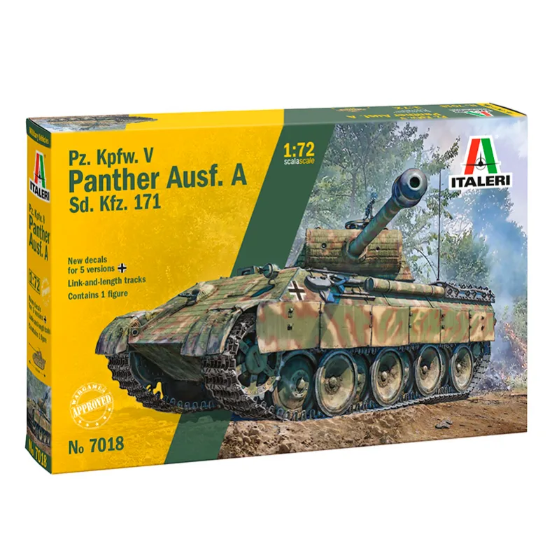 Product image 2: Italeri Pz.Kpfw. V Panther Ausf. A 1/72
