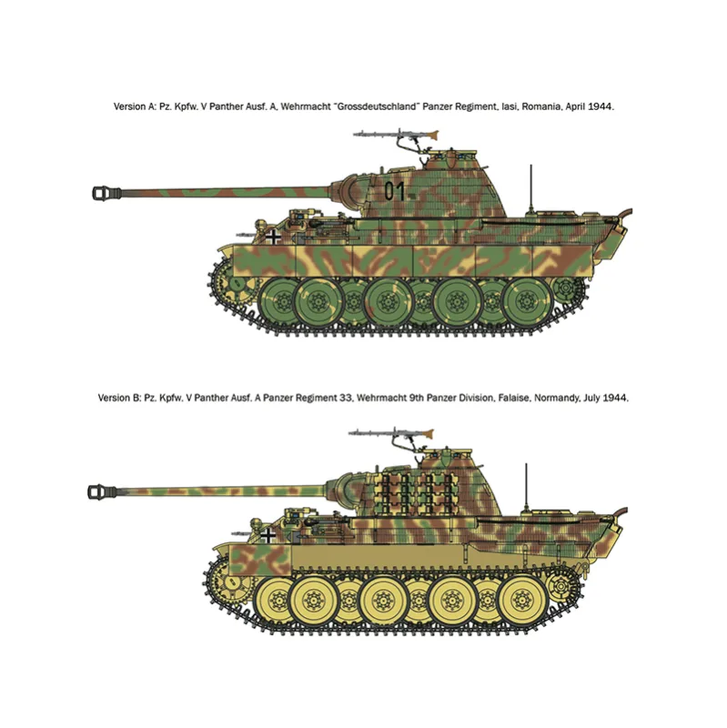 Product image 3: Italeri Pz.Kpfw. V Panther Ausf. A 1/72