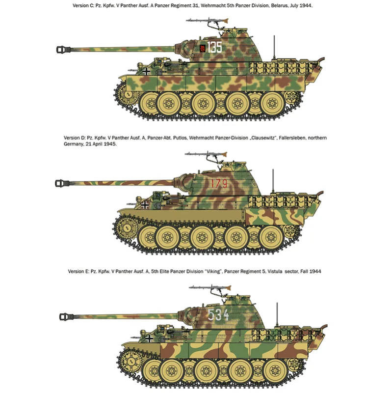 Product image 4: Italeri Pz.Kpfw. V Panther Ausf. A 1/72