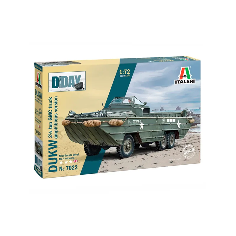 Imagen del producto 2: Italeri Vehículo Militar DUKW 1:72