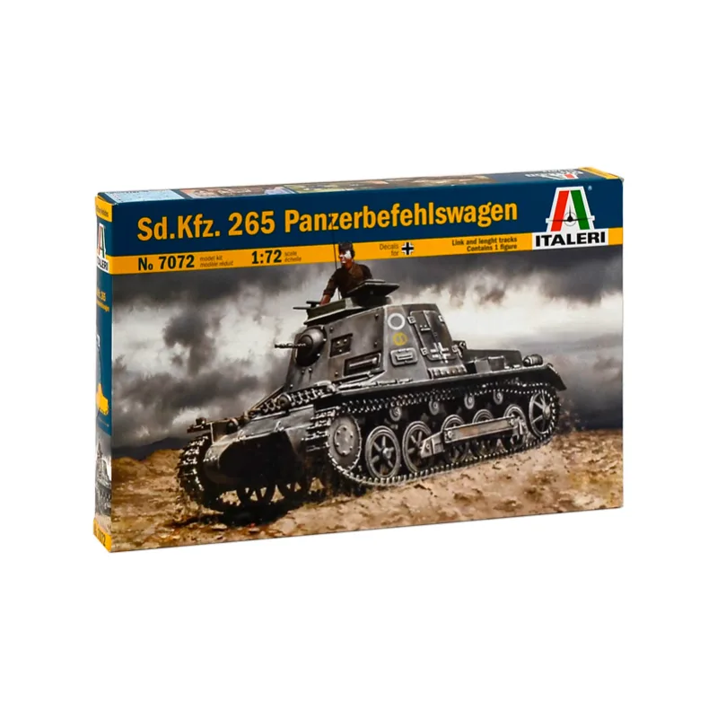 Immagine del prodotto 2: Italeri Carro armato Sd. Kfz. 265 Panzerbefehlswagen 1:72