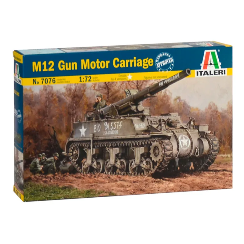 Product image 2: Italeri M12 Gun Motor Carriage 1:72