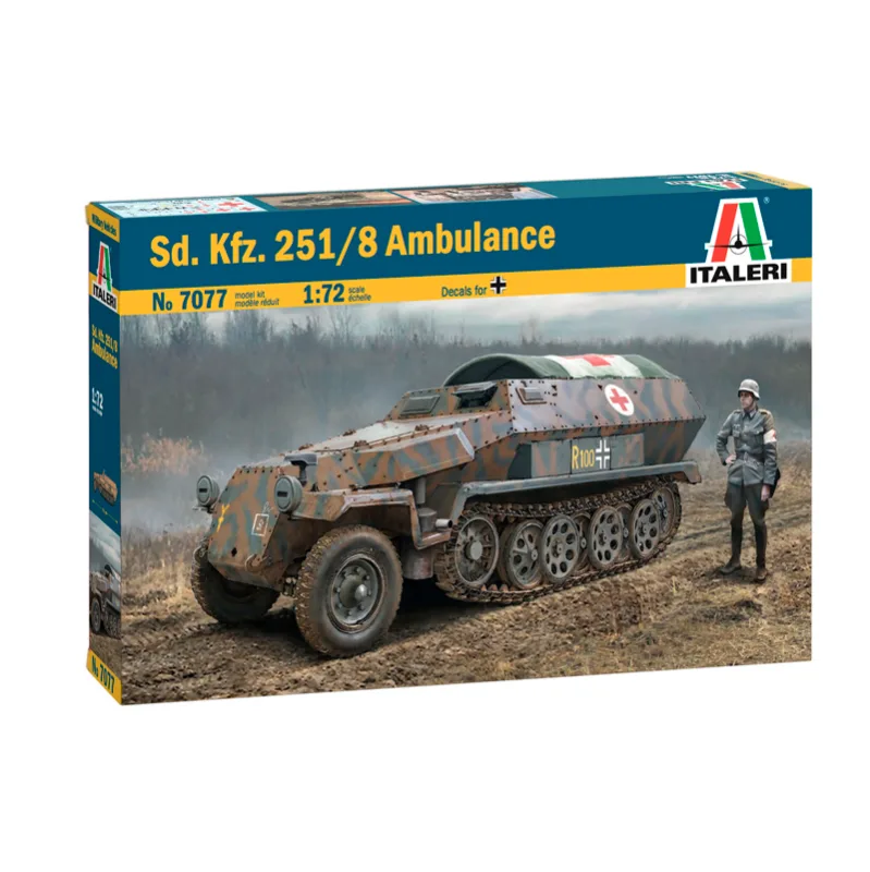 Imagen del producto 2: Italeri Vehículo Militar Sd. Kfz. 251/8 Ambulance 1:72