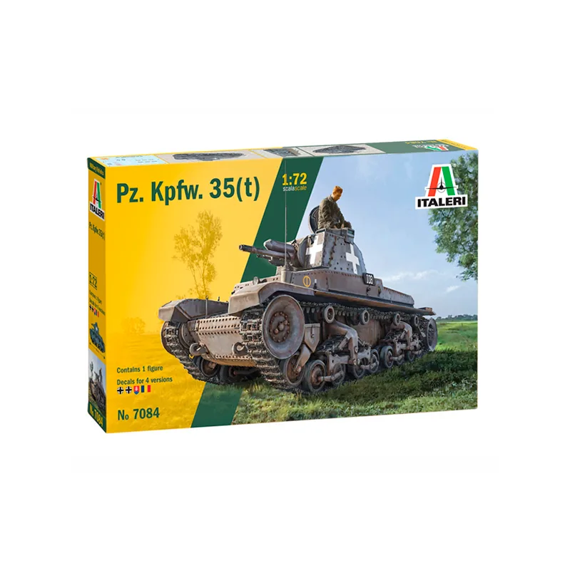 Immagine del prodotto 2: Italeri Carro armato Pz. Kpfw. 35(t) 1:72