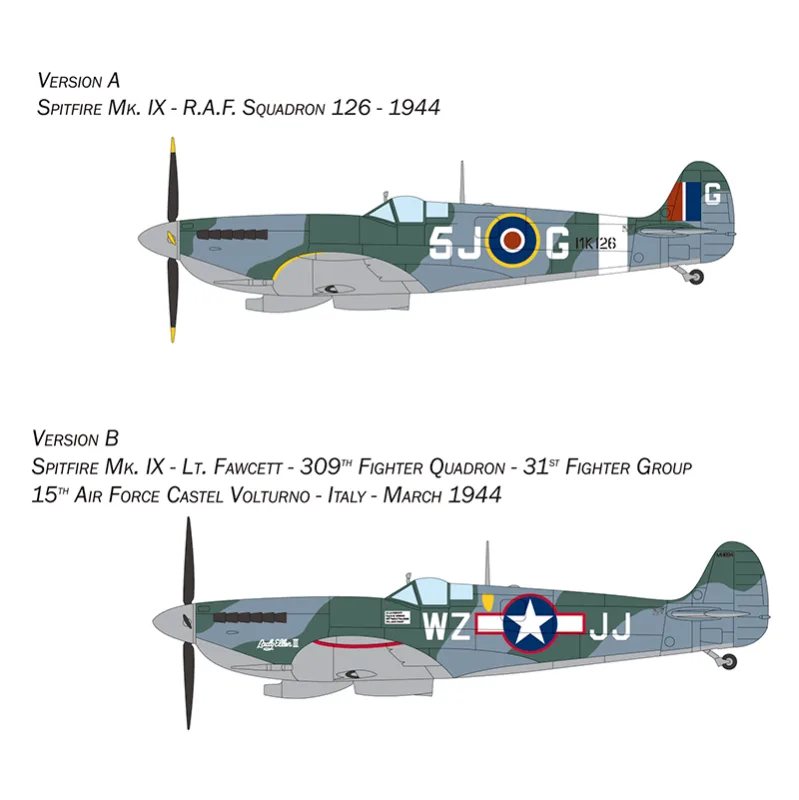 Imagen del producto 2: Italeri Set modelismo Avión Spitfire Mk. Vb 1:72