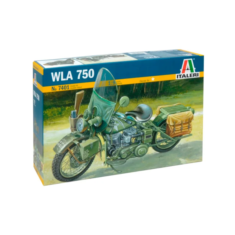 Imagen del producto 4: Italeri Moto militar WLA 750 1:9