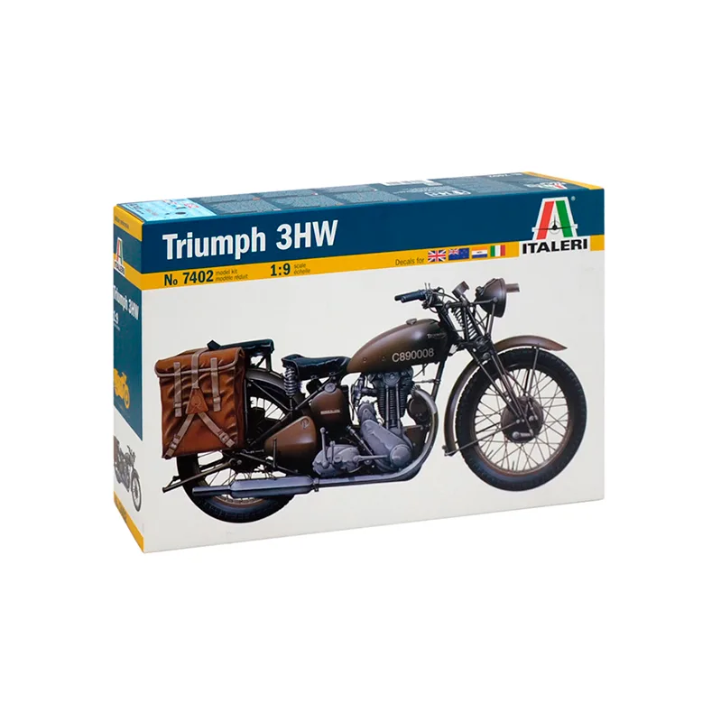 Product image 3: Italeri Military Motorcycle Triumph 3HW 1:9
