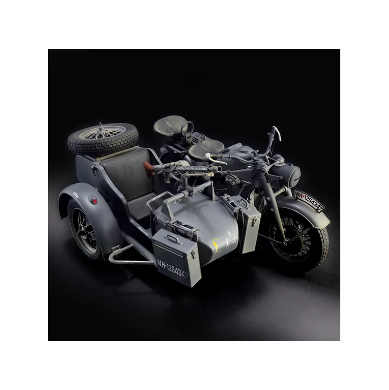 Immagine del prodotto 3: Italeri Moto militare Zundapp KS 750 with sidecar 1:9