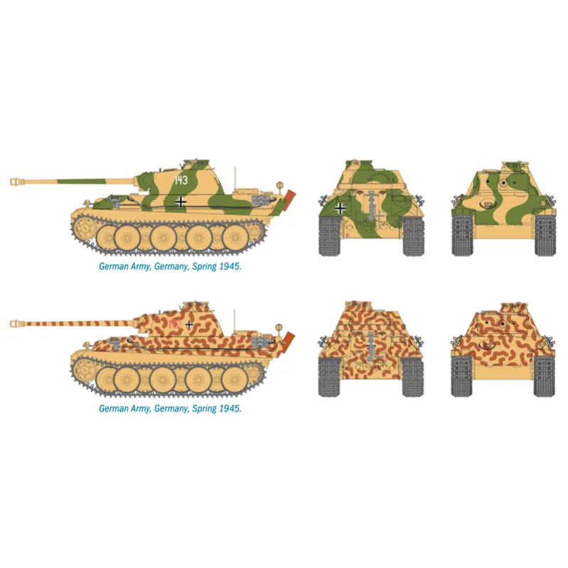 Immagine del prodotto 3: Italeri Carri armati (Facile) Pz. Kpfw. V Panther Ausf. G 1:72