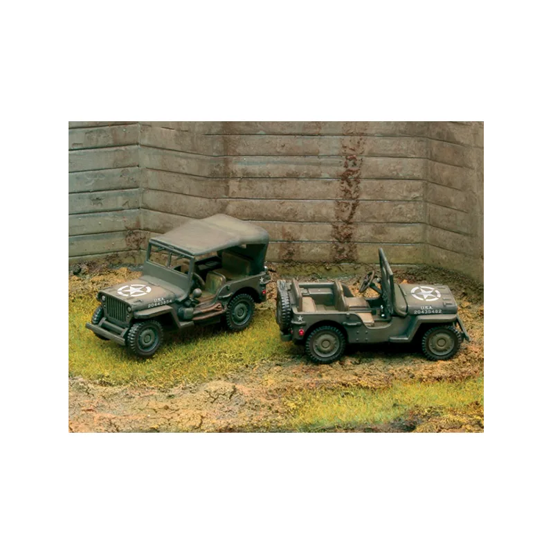 Product image 2: Italeri Military Vehicles (Easy) Willys Jeep ¼ ton 4x4 1:72