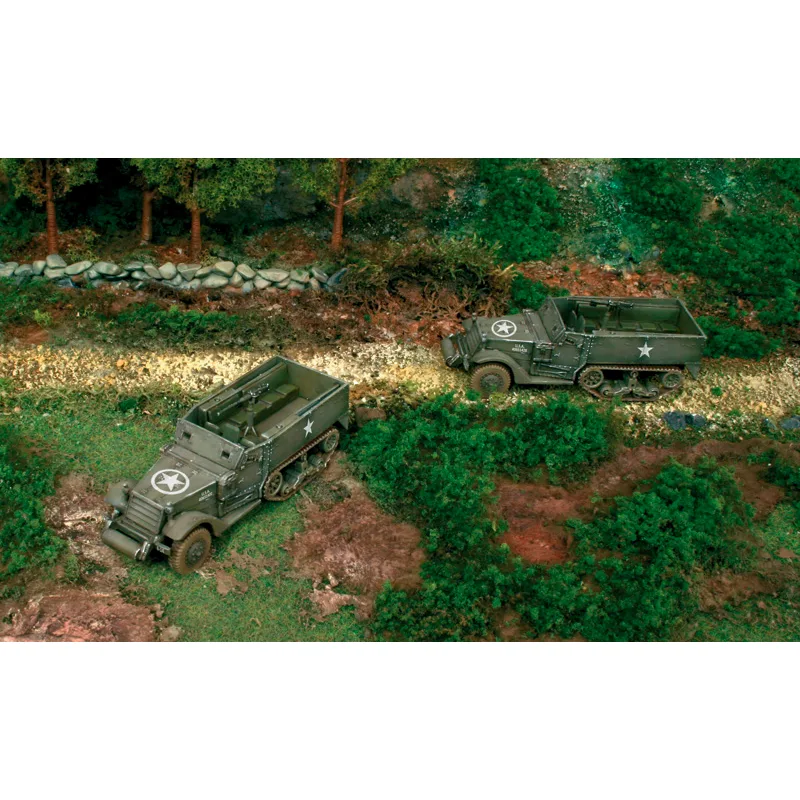 Italeri Vehículos mil. (Fácil) M3 Half Track 1:72