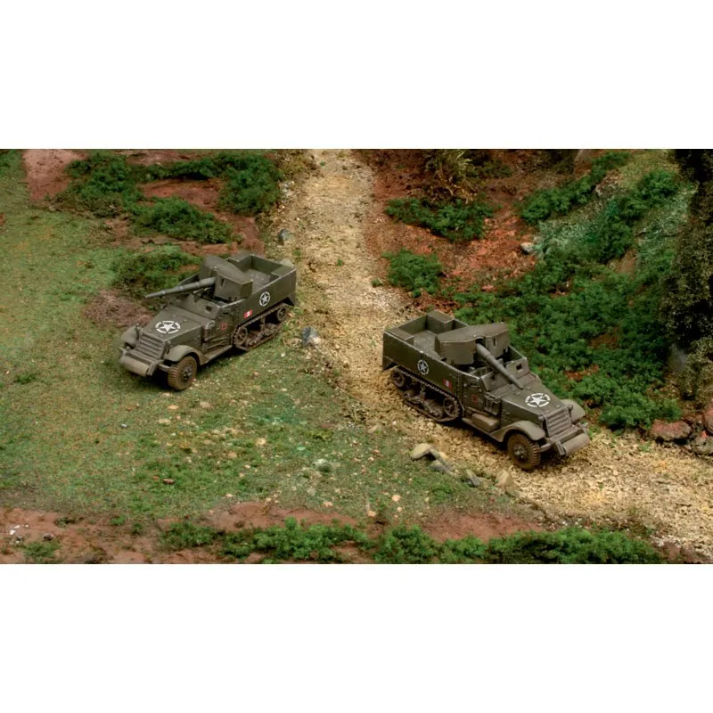 Italeri Vehículos mil. (Fácil) M3 75mm Gun Motor Carriage 1:72