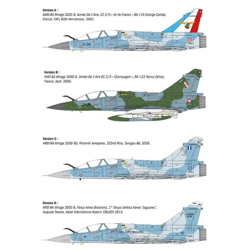 Immagine del prodotto 4: Italeri Aereo Mirage 2000 B/D 1:72