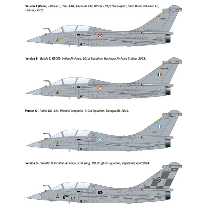 Immagine del prodotto 2: Italeri Aereo Rafale B 1:72