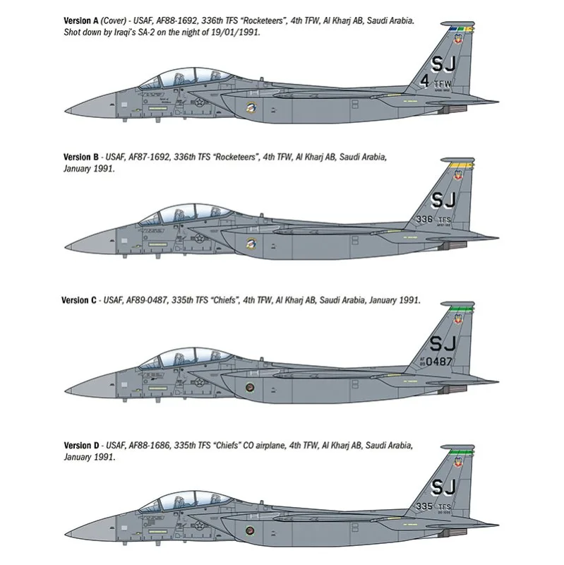 Imagen del producto 3: Italeri Avión F-15E Strike Eagle 1:72