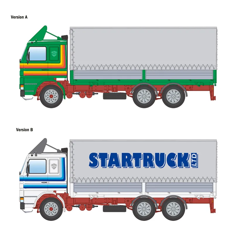 Product image 3: Italeri Scania 142H 6x2 Canvas Truck 1:24