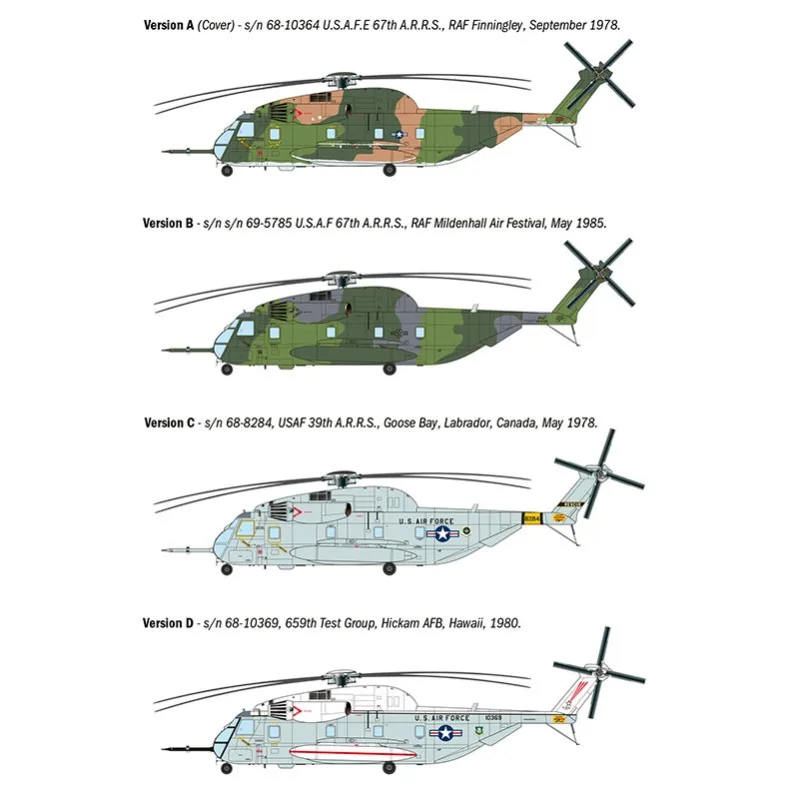 Product image 3: Italeri HH-53C Helicopter "Jolly Green Giant" 1:72