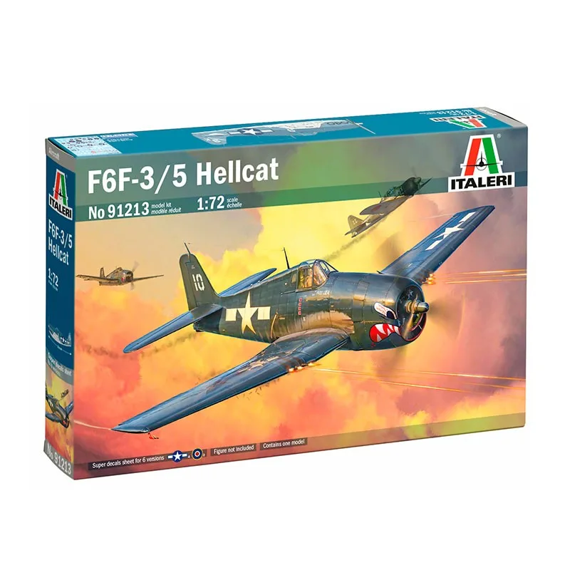 Italeri Avión F6F-3/5 Hellcat 1:72
