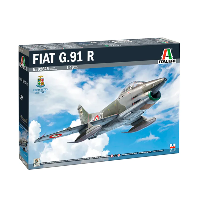 Product image 2: Italeri G.91 R1/R3 Aircraft "Gina" 1:48