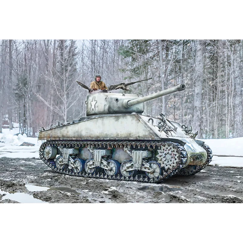 Italeri Tanque Sherman M4A3 Wet 1:35