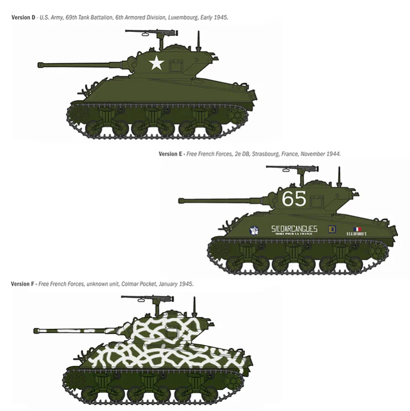 Product image 3: Italeri Sherman M4A3 Wet Tank 1:35