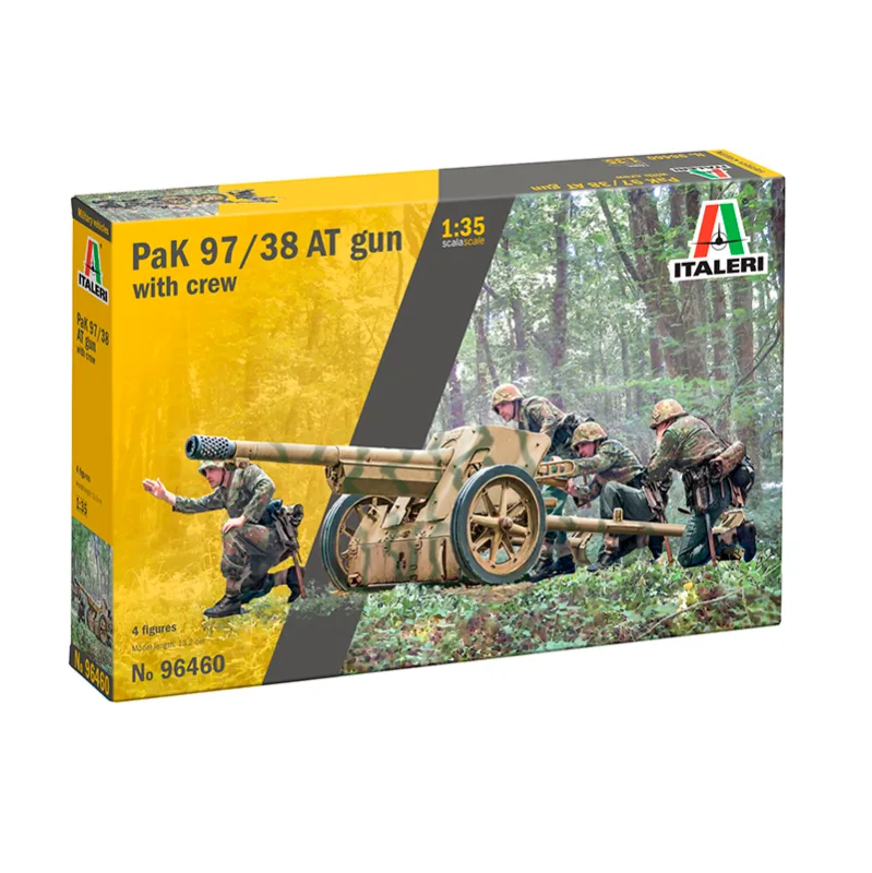 Immagine del prodotto 3: Italeri Cannone + Figure Pak 97/38 AT Gun with crew 1/35