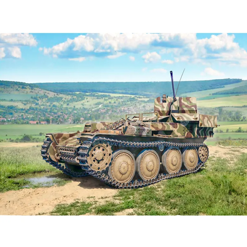 Product image 2: Italeri Sd. Kfz. 140 Flakpanzer 38 Gepard Tank 1:35