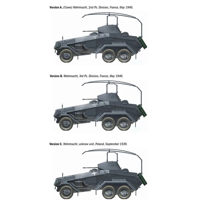 Immagine del prodotto 4: Italeri Veicolo militare Sd.Kfz. 232 6 Rad. 1:72