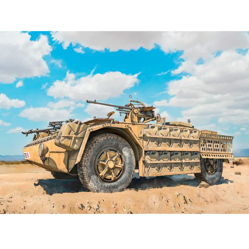 Product image 2: Italeri AS 42 Sahariana Tank 1:72