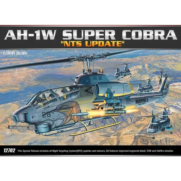 Academy Elicottero USMC AH-1W NTS Update 1/35