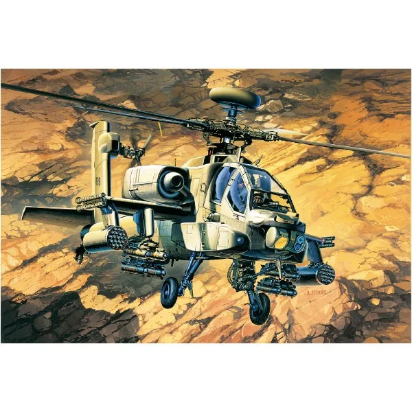 Academy AH-64A Helicopter 1/48