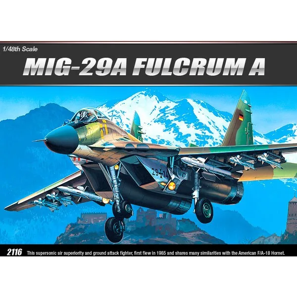 Academy Avión M-29A Fulcrum A 1/48