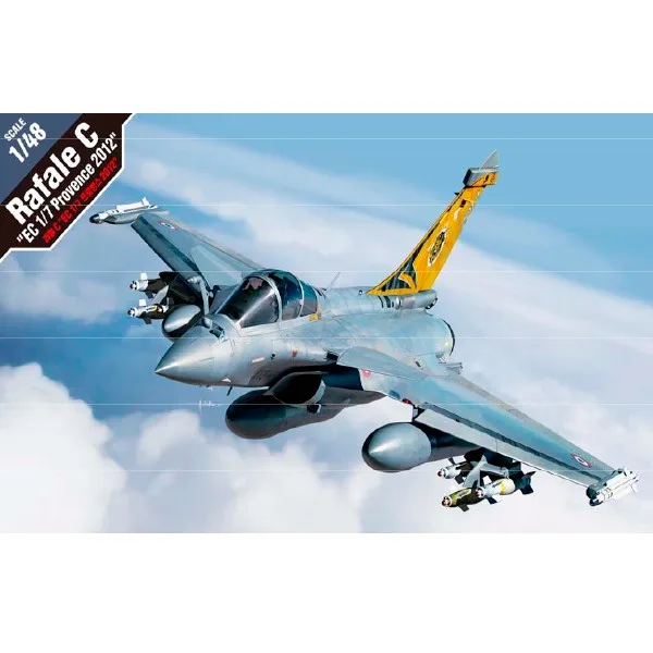 Academy Avión Rafale C EC 1/7 Provence 2012 1/48