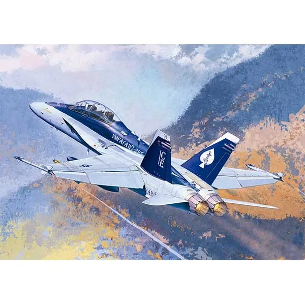 Academy Avión F/A 18D Hornet US Marines 1/72