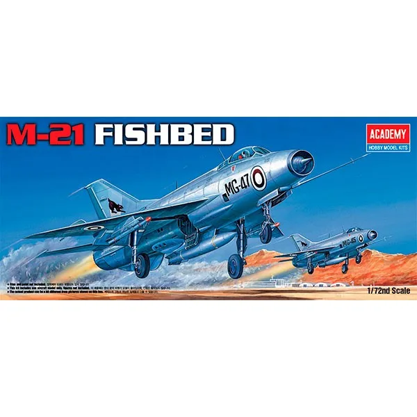 Academy Avión Mikoyan M-21 Fishbed 1/72