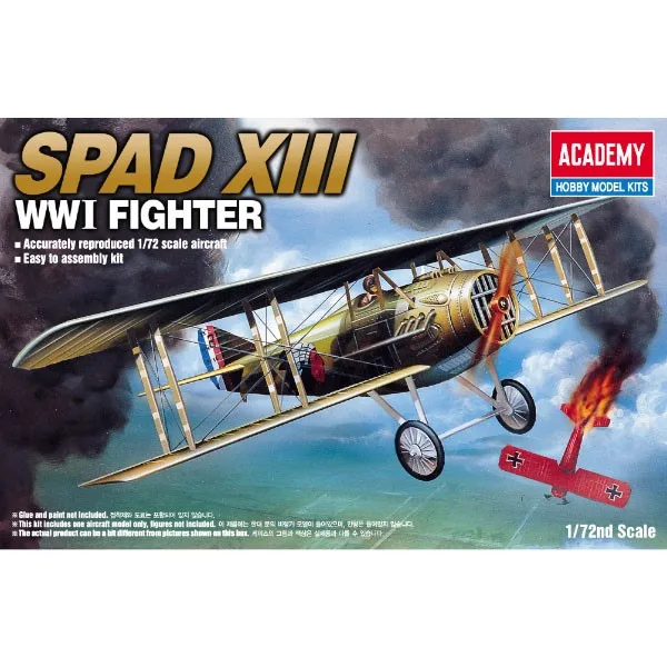 Academy Avión Spad XIII WWI Fighter 1/72