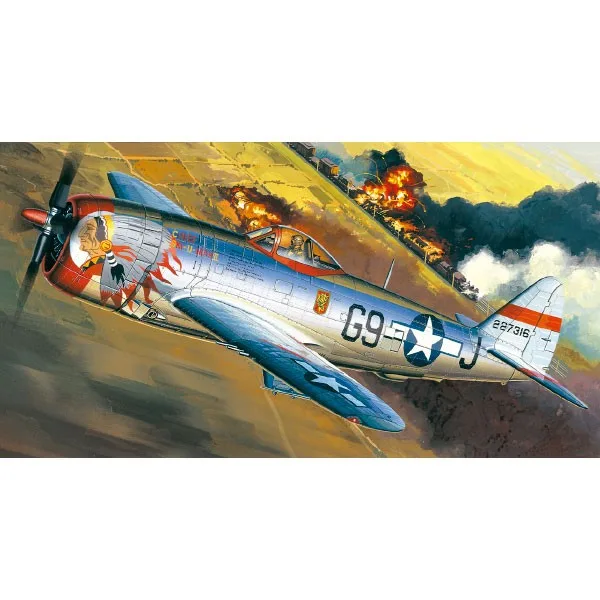 Academy Avión P-47D Bubble-Top 1/72